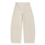 DENIM SLANT PANTS