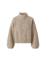 MOHAIR ZIPPER