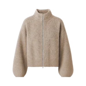 MOHAIR ZIPPER