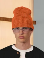 RIBBED BEANIE f