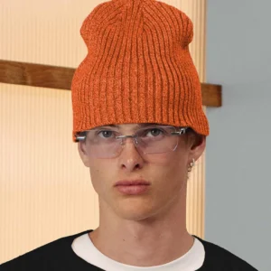 RIBBED BEANIE f