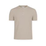 SLIM RIB HENLEY T