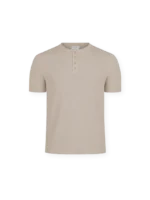 SLIM RIB HENLEY T