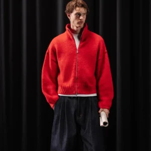 ‚MARE‘ MOHAIR ZIPPER f